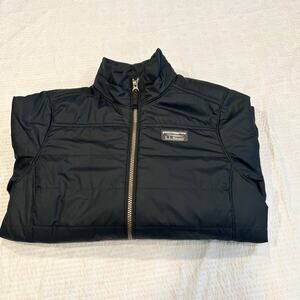 LL Bean black puffer jacket XS women